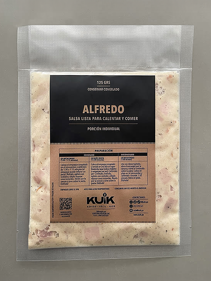 Salsa Alfredo 125 g.