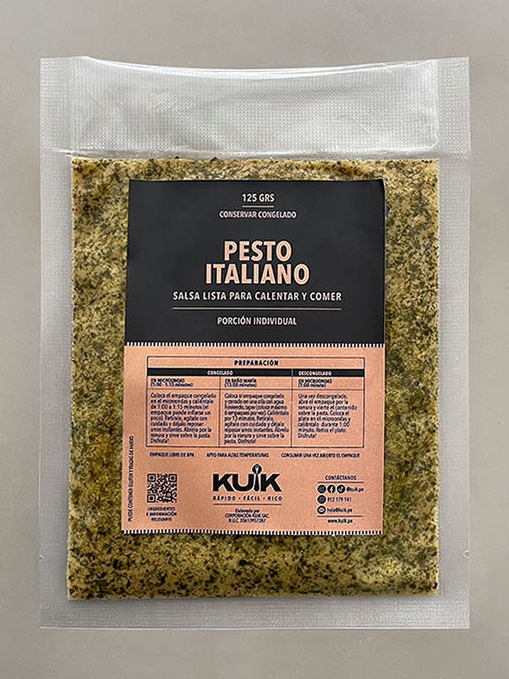 Salsa Pesto italiano 125 g.